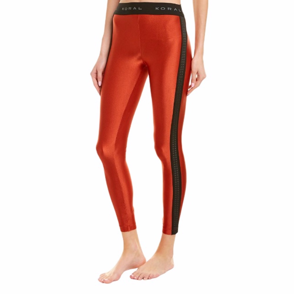 Koral Atom Leggings with Textured Sides - LIKE NEW